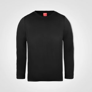 Kids Activ T Long Sleeve in Black