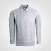 Long Sleeve Golfer - Grey Melange