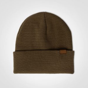 Ridge Beanie in Taupe