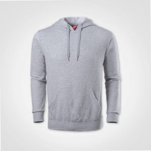 Base Hoodie in Grey Melange