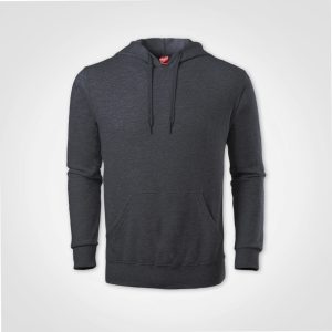 Base Hoodie in Charcoal Melange