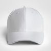 Classic 6 Panel Cap - White