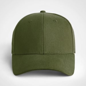 Classic 6 Panel Cap in Olive