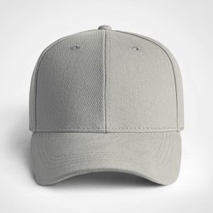 Classic 6 Panel Cap in Grey
