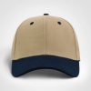 Classic Two Tone Cap - Khaki Navy