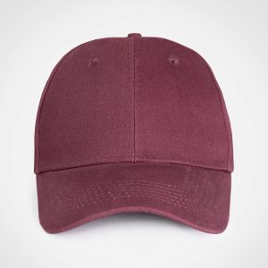 Promo 6 Panel Cap in Burgundy