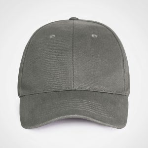 Promo 6 Panel Cap in Charcoal