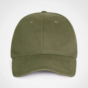 Promo 6 Panel Cap in Olive