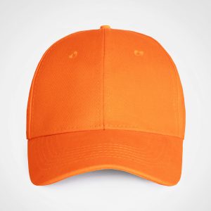 Promo 6 Panel Cap in Orange