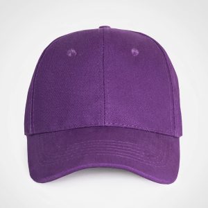 Promo 6 Panel Cap in Purple