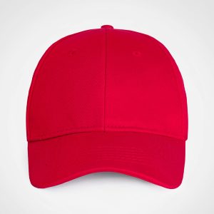 Promo 6 Panel Cap in Red