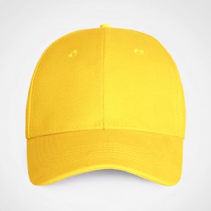 Promo 6 Panel Cap in Yellow