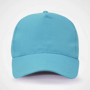 Superior 5 Panel Cap in Powder Blue