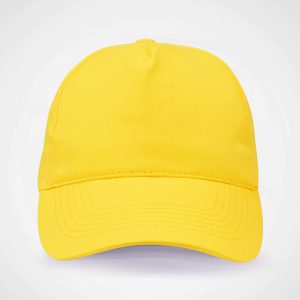 Superior 5 Panel Cap in Yellow