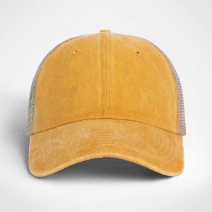 Camper Trucker Cap in Mustard Khaki