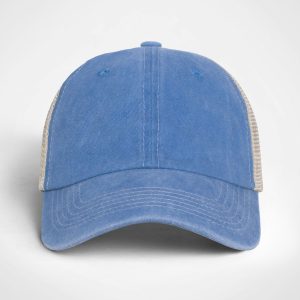 Camper Trucker Cap in Cobalt Blue Khaki