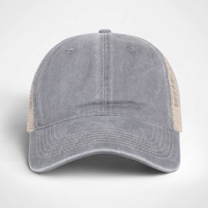 Camper Trucker Cap in Grey Khaki
