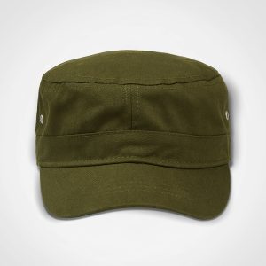 Fidel Cap in Military Green