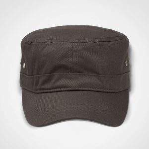Fidel Cap in Charcoal