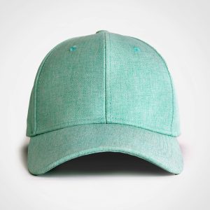 Linen Cap in Mint Green