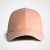 Linen Cap - Peach