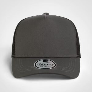 Trucker Cap in Charcoal Black