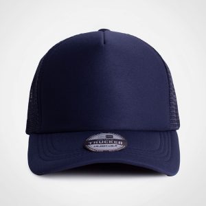 Vintage Trucker Cap in Navy
