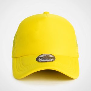 Vintage Trucker Cap in Yellow
