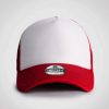 Vintage Trucker Two Tone Cap - Red White