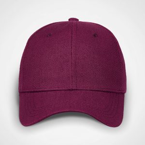 Kids Americano Cap in Burgundy