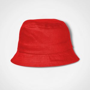 Phoenix Bucket Hat in Red