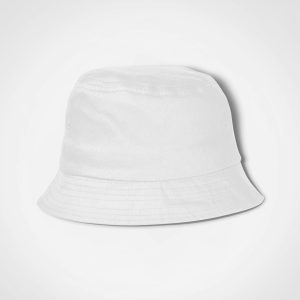 Phoenix Bucket Hat in White