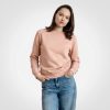Basic Crew Neck Sweater - Dusty Pink