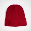 Glacier Ribbed Beanie - Red