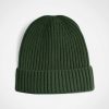 Glacier Ribbed Beanie - Olive