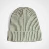 Glacier Ribbed Beanie - Khaki