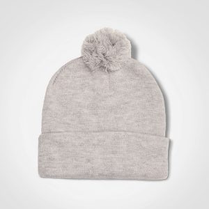 Alpine Beanie in Grey Melange
