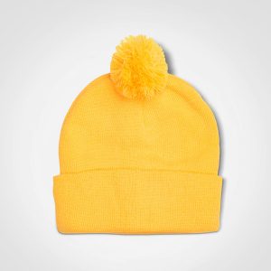 Alpine Beanie in Yellow