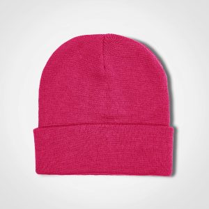 Aspen Beanie in Fuchsia