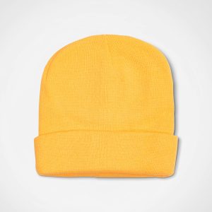 Aspen Beanie in Yellow