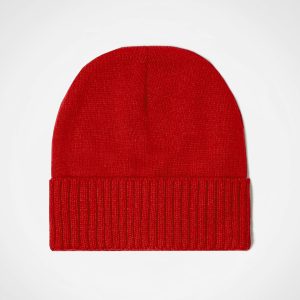 Summit Beanie in Red