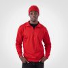 FWRD Quarter Zip Sweater - Red