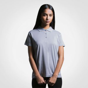 Ladies Pro Golfer in Grey