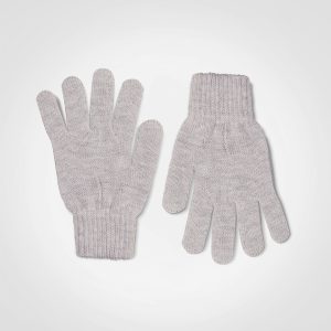 Aspen Gloves in Grey Melange