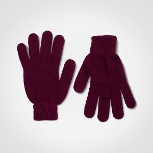 Aspen Gloves in Burgundy