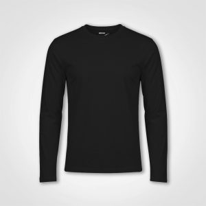 Premium Long Sleeve T-Shirt in Black