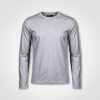 Premium Long Sleeve T-Shirt - Grey Melange
