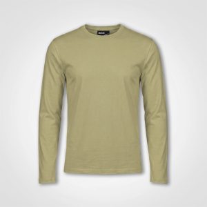 Premium Long Sleeve T-Shirt in Stone