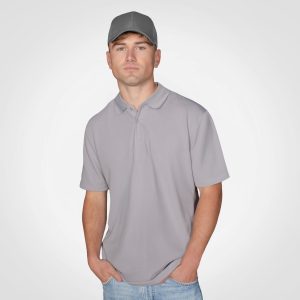 Mens Ottoman Golfer in Grey