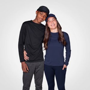 Kids Activ T Long Sleeve in Navy